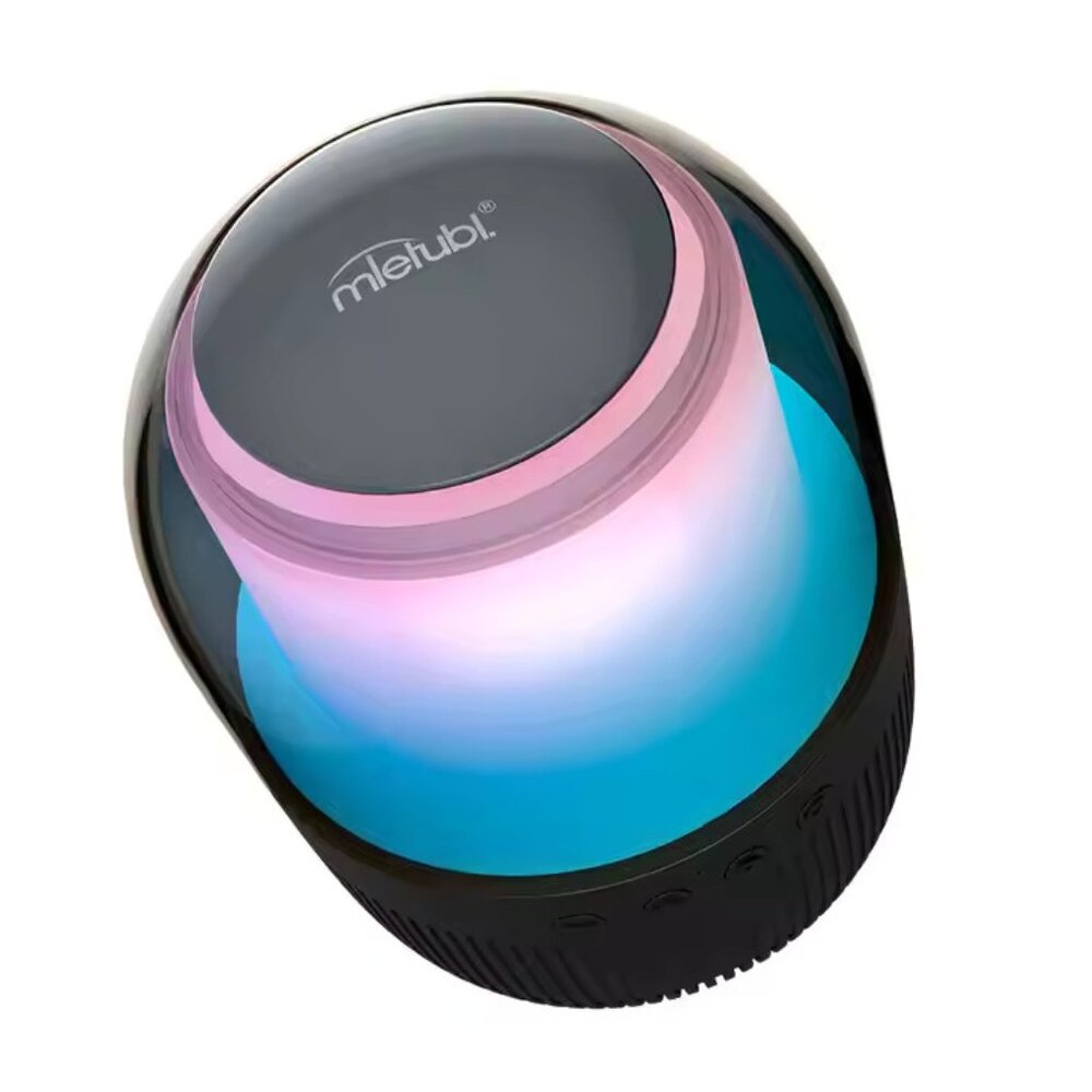 Bluetooth 5.3 5 Watt Portable Speaker with RGB Lighting Effects